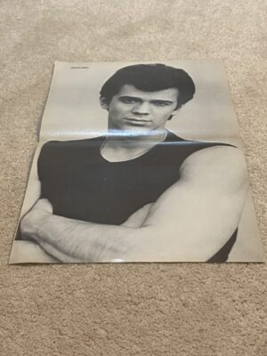 Adrian Zmed Erin Moran teen magazine poster muscles clipping black and white pix