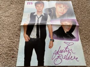 Justin Bieber Cody Simpson teen magazine poster Christmas Time pix