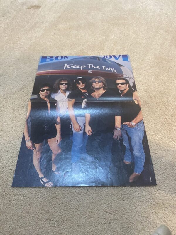 Jon Bon Jovi David Copperfield teen magazine poster clipping sunglasses Keep the Faith Bravo