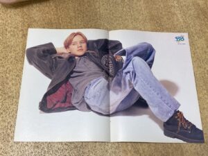 Devon Sawa Andrew Keegan teen magazine centerfold Pop laying down hot Bop