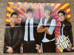 Big Time Rush Taylor Lautner teen magazine poster modeling young Pop Star pix
