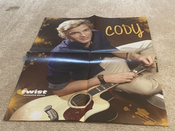 Taylor Swift Cody Simpson teen magazine poster full body dress Twist pix pic - Image 2