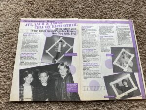 Jonathan Taylor Thomas Taran Noah Smith Zachery Ty Bryan teen magazine clipping All-Stars 3 pages