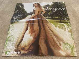 Taylor Swift Cody Simpson teen magazine poster full body dress Twist pix pic
