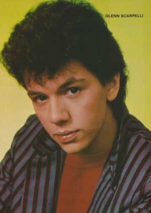 Glenn Scarpelli teen magazine pinup clipping Teen Machine child star pix RARE