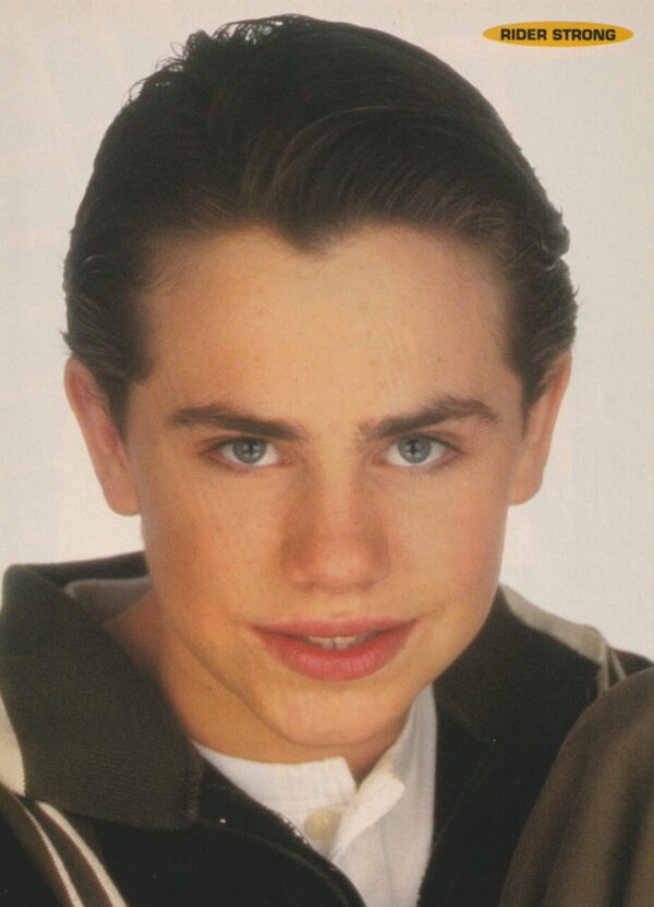 Jonathan Brandis Rider Strong teen magazine pinup clipping pix Teen Machine 90's - Image 2