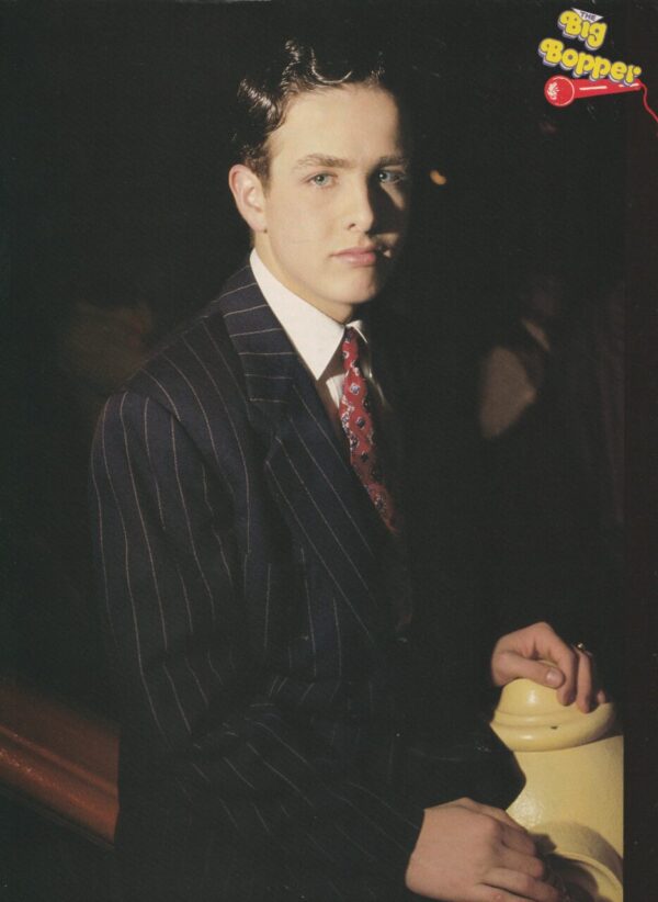 Joey Mcintyre teen magazine pinup clipping suit New Kids on the block Big Bopper handsome young teen idol