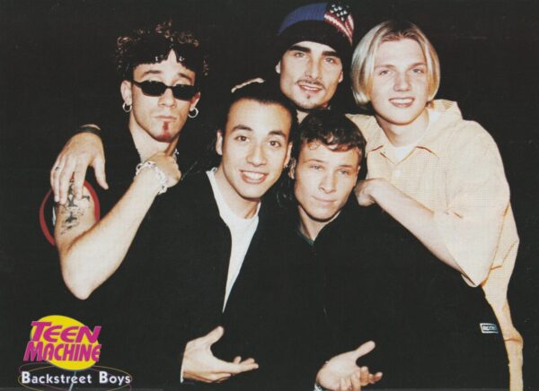 Joey Fatone Backstreet Boys teen magazine pinup hotel Teen Machine 90's pop act Nsync - Image 2