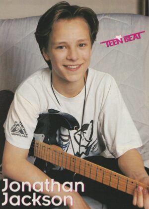 Jonathan Jackson Devon Sawa teen magazine pinup clipping bedroom guitar Teen Beat