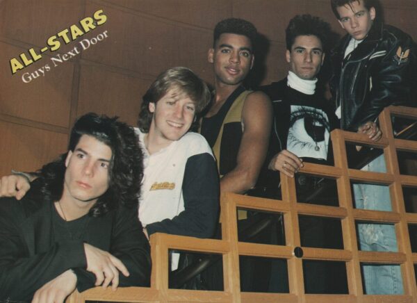 Guys Next Door Fred Savage teen magazine pinup clipping All-Stars baseball pix - Image 2