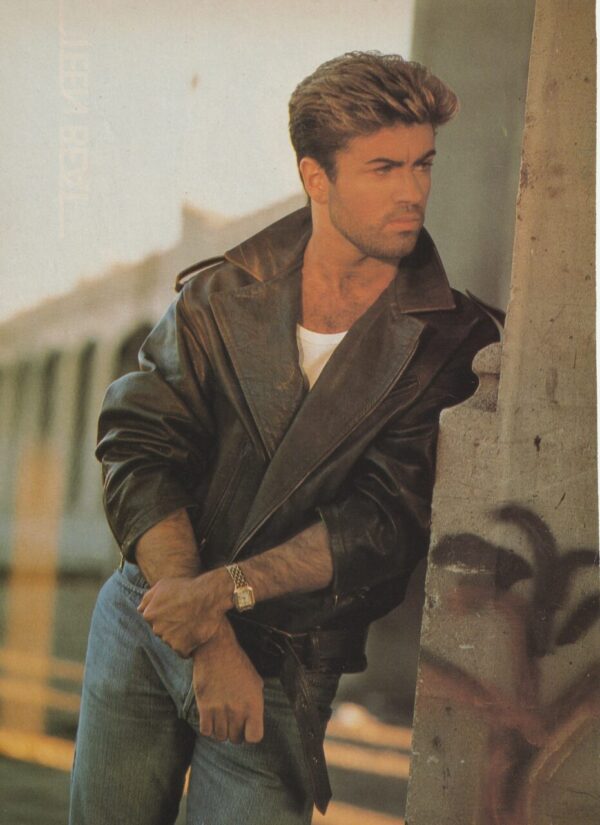 Tiffany George Michael teen magazine pinup clipping 80's Teen Beat balloons pix - Image 2