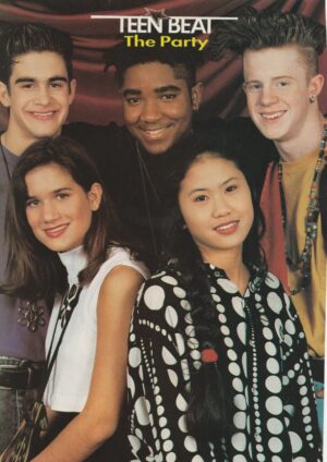 The Pary Jordan Knight teen magazine pinup clipping Teen Beat 90's tv show pix