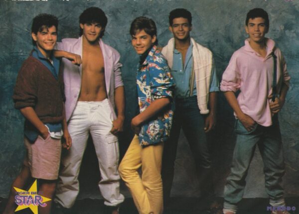 Menudo shirtless Star mag