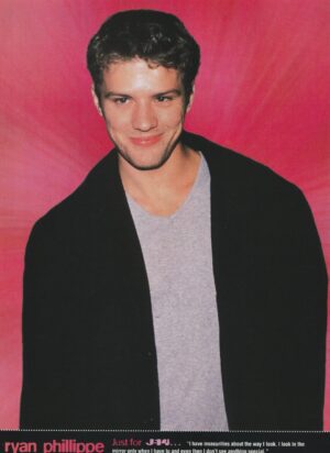 Ryan Phillippe Christian Burns BBMAK teen magazine pinup clipping hat jeans gloves pix