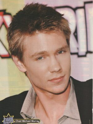 Chad Michael Murray teen magazine pinup headshot lips One Tree Hill Tiger Beat eyes pix