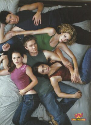 Chad Michael Murray Sophia Bush teen magazine pinup clipping bed One Tree Hill