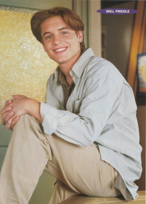 Richard Jackson Will Friedle teen magazine pinup clipping Saved by the Bell New - Image 2