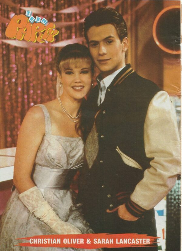 Saved By the Bell New Class Mayim Bialik teen magazine Christian Oliver Rare pix - Image 2