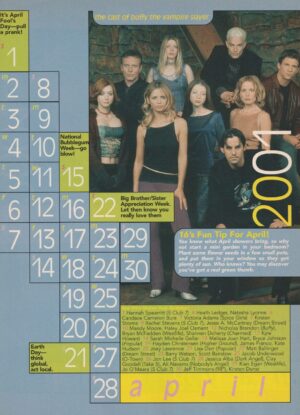Sarah Michelle Gellar S Club 7 Lance Bass Nsync teen magazine clipping Rare pix
