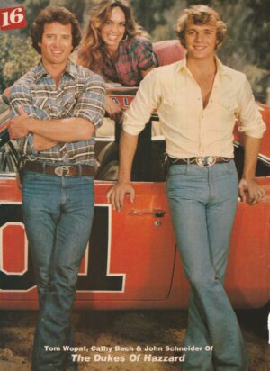 Tom Wopat Catherine Bach John Schneider teen magazine pinup clipping Dukes