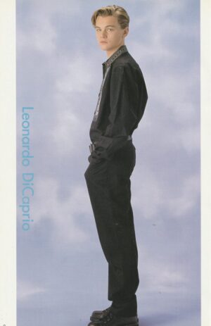 Leonardo Dicaprio teen pinup clipping modeling rare Japan JPN body pretteen pix