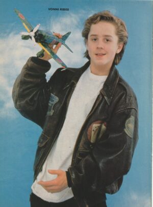 Yonni Ribisi Candace Cameron teen pinup clipping modeling leather jacket pix