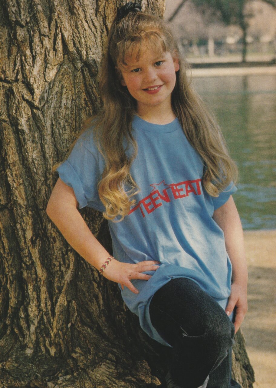 River Phoenix Candace Cameron teen pinup clipping modeling tree 80's 90's pix - Image 2