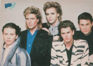 Duran Duran teen magazine pinup clipping photo shoot Bop music icons pix