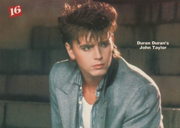 Duran Duran John Taylor Bruce Greenwood Tenlesky teen magazine pinup clipping