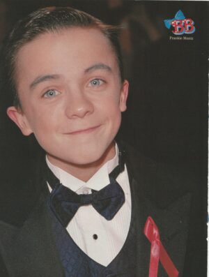 Frankie Muniz teen magazine pinup clipping preteen suit tie BB Bop Malcolm pix