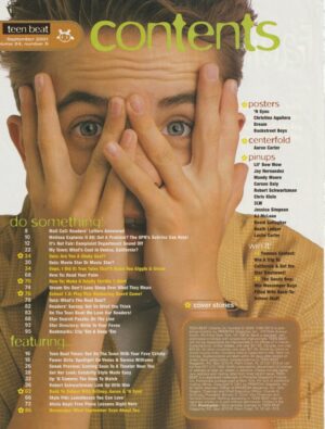 Frankie Muniz teen magazine pinup clipping preteen headshot scared child star