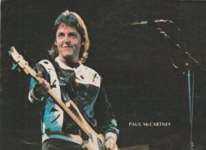 Paul Mccartney Heart teen magazine pinup clipping rocking picture Beatles pix