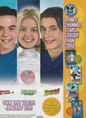 Frankie Muniz Erik Von Detten teen magazine pinup clipping preteen Disney add