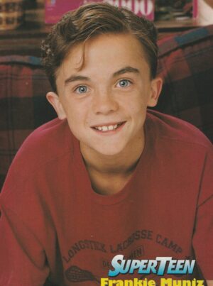 Justin Berfield Frankie Muniz teen magazine pinup clipping preteen Superteen PIX