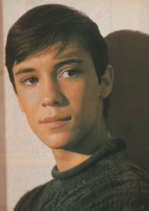 Wil Wheaton teen magazine pinup clipping headshot modeling Big Bopper picture