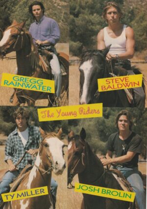 Richard Grieco Ty Miller Gregg Rainwater Josh Brolin teen magazine clipping pix