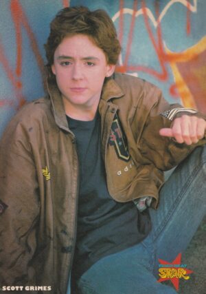 Scott Grimes Michael J. Fox teen magazine pinup clipping legs open Star Teen Idols pix