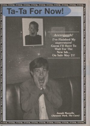 Joseph Mazzello teen magazine pinup Home Alone face 90's teen idols pix