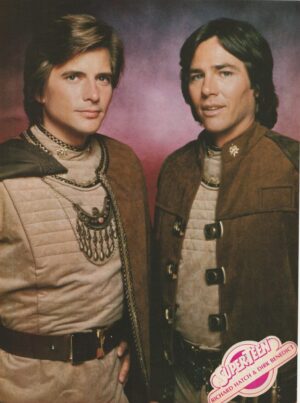 Richard Hatch Dirk Benedict teen magazine pinup Superteen handsome pix