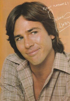 Richard Hatch teen magazine pinup headshot lips pix