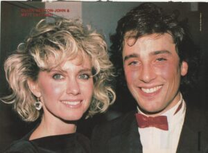 Olivia Newton John Matt Lattanzi teen magazine pinup Teen Set Rare