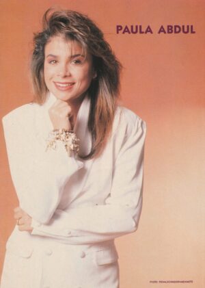 Paula Abdul Neil Patrick Harris teen magazine pinup Hot