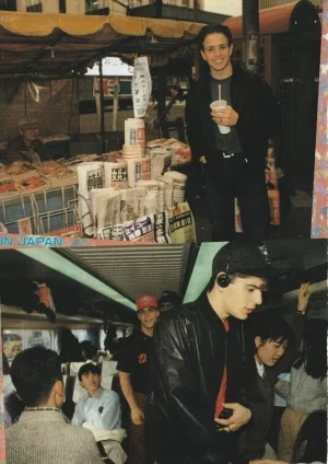 Joey Mcintyre Jordan Knight teen magazine pinup clipping Japan pics