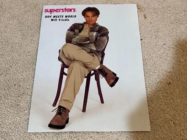 Will Friedle teen magazine pinup clippings lot 90s Boy Meets World Bop Teen Beat - Image 2