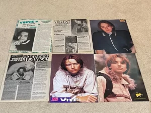 Vincent Kartheiser teen magazine pinup clippings lot 90s Bop Teen Beat pix young