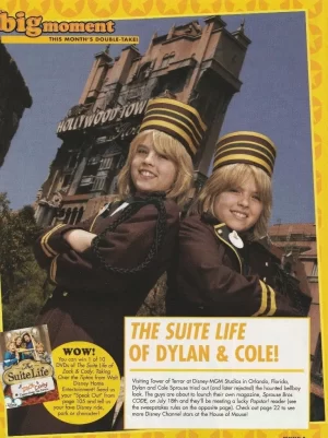 Dylan Sprouse Cole Sprouse teen magazine pinup clipping Suite Life Pop Star pix