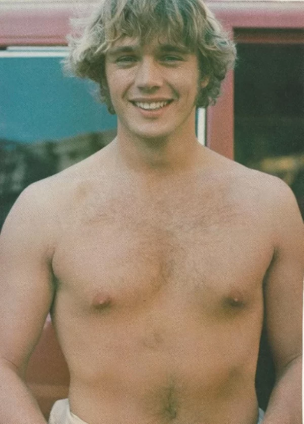John Schneider teen magazine pinup clipping shirtless picture Teen Beat Dukes