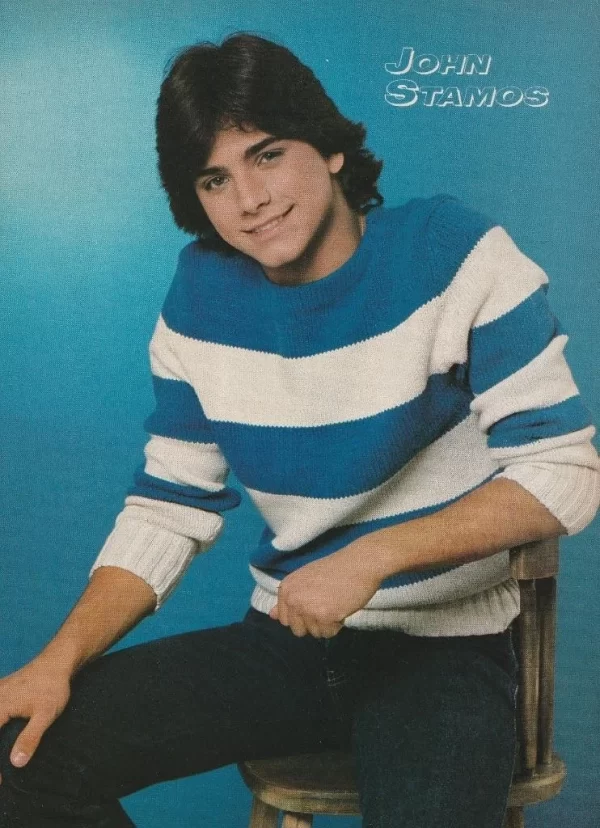 Ralph Macchio John Stamos teen magazine pinup clipping headshot Preteen pix - Image 2