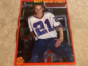 Matt Ballinger Dream Street JC Chasez Nsync teen poster clipping legs open Pop