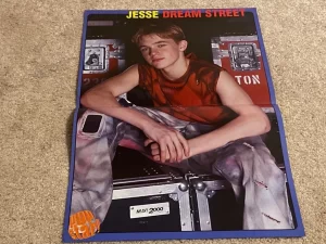 Jesse Mccartney Ashley Olsen Dream Street teen poster clipping legs open Pop